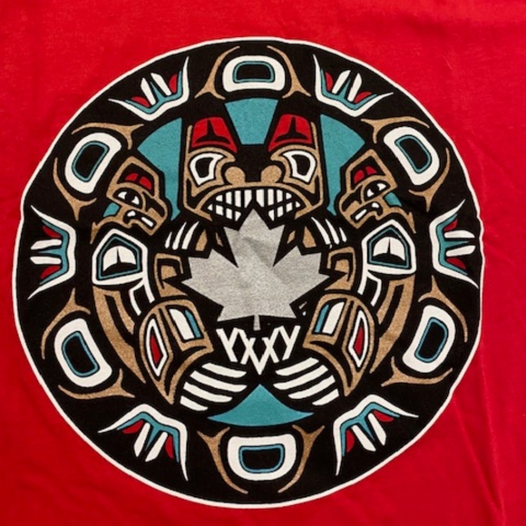 Mitchell & Ness Vancouver Grizzlies Totem T-Shirt NWT - Picture 3 of 5